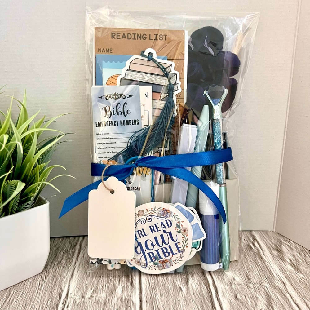 Faith Everything But The Book Bundle -Blue